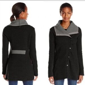 PrAna Milania Wool Blend Sweater Jacket
